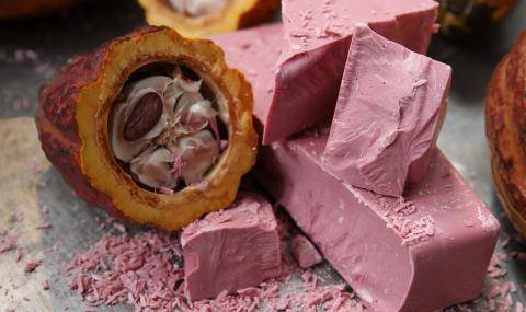 Le chocolat rose Ruby