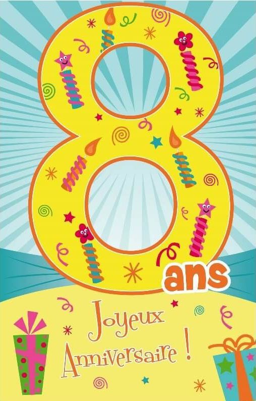 8 ans pour Nos recettes gourmandes