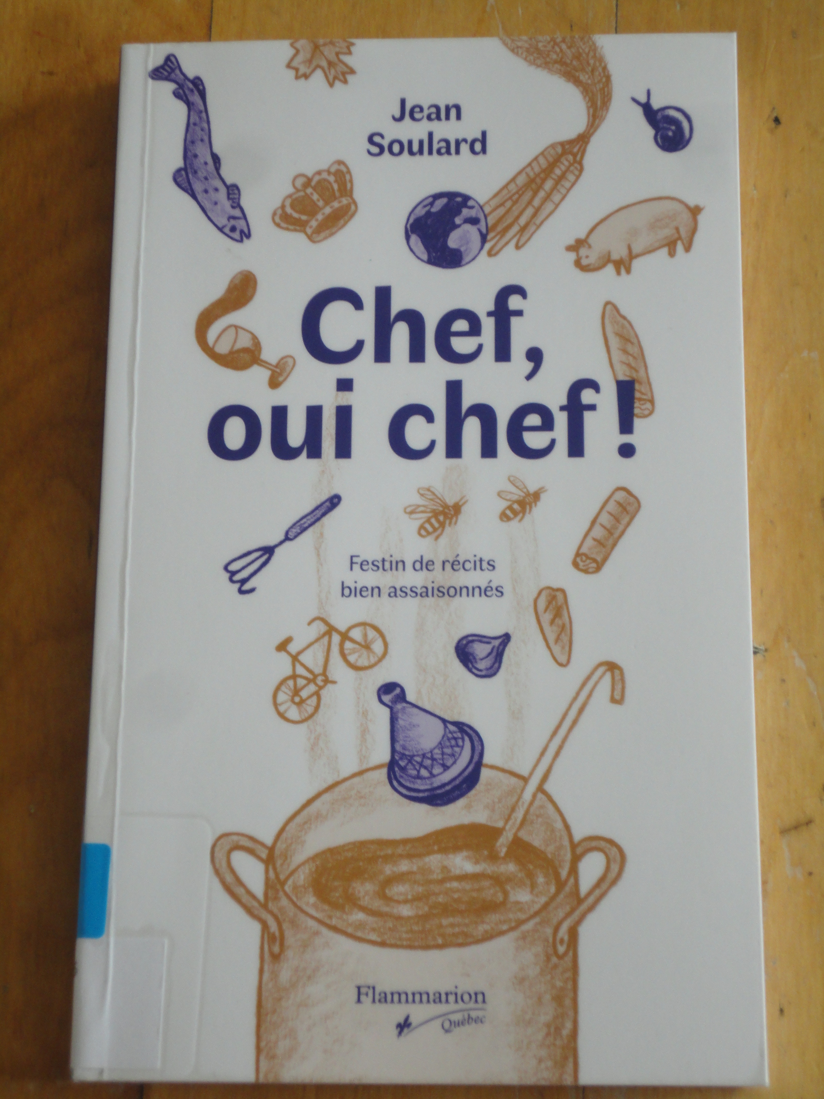 Livre Chef, oui chef! Bonne année 2021