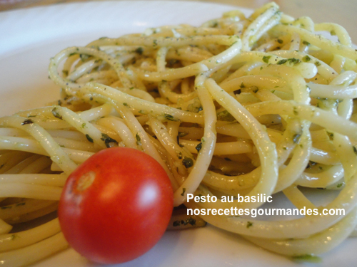 Pesto au basilic