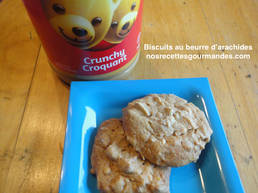 Biscuits au beurre d'arachides
