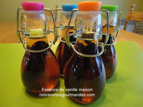 Essence de vanille maison