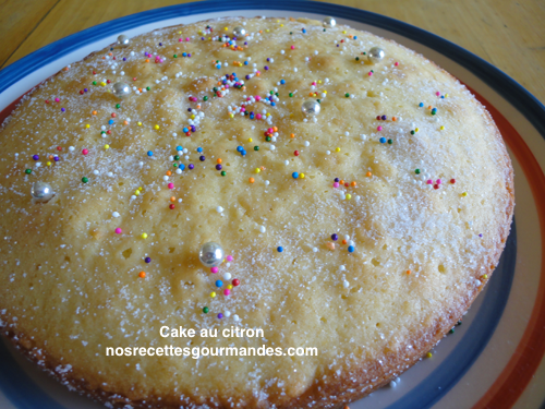 Cake au citron
