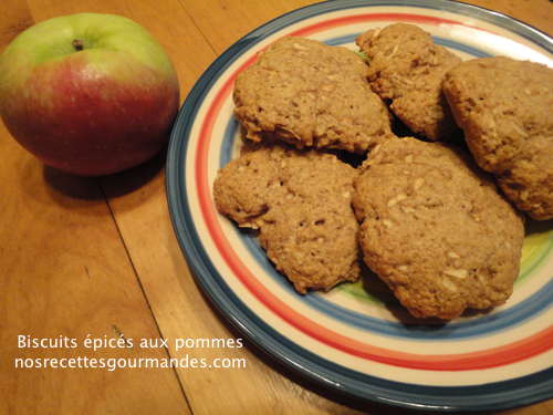 biscuits épicés aux pommes