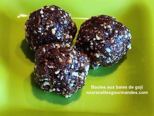 Boules aux baies de goji