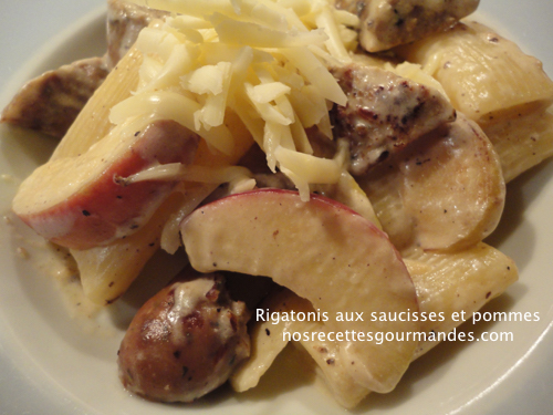 rigatonis saucisses pommes1