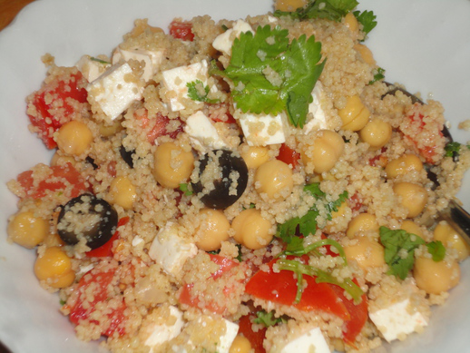 Salade de couscous méditerranéenne