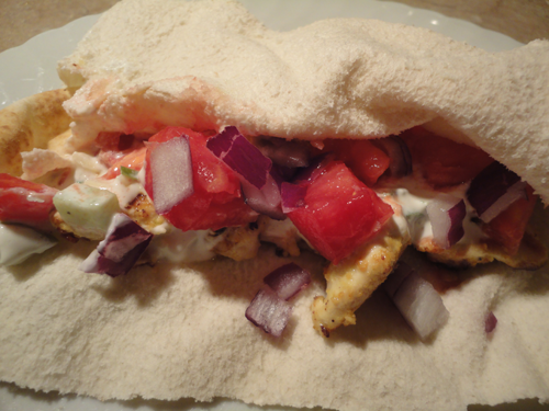 Shish taouk au poulet