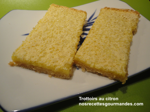 Trottoirs au citron